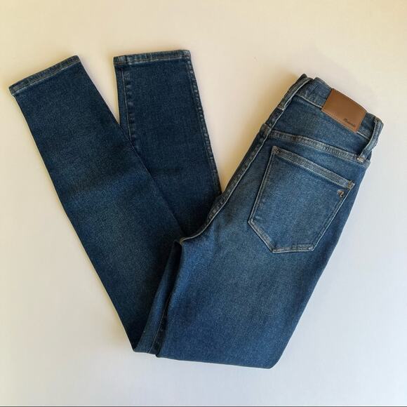 Madewell 10" High-Rise Skinny Jeans Winston Wash - Picture 7 of 7